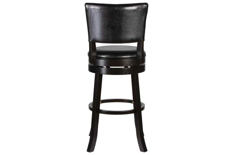 Набор 2 шт Вращающийся полубарный стул DOBRIN JOHN COUNTER, капучино, черный-5