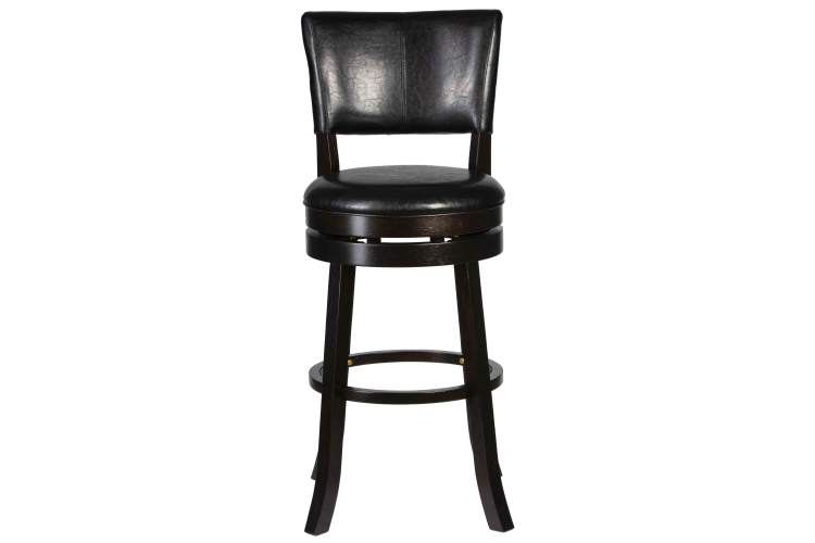 Набор 2 шт Вращающийся полубарный стул DOBRIN JOHN COUNTER, капучино, черный-6