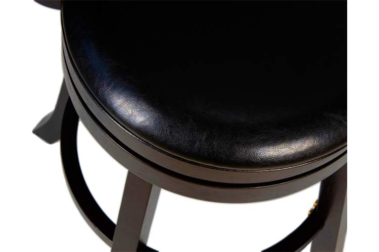 Набор 2 шт Вращающийся полубарный стул DOBRIN JOHN COUNTER, капучино, черный-9