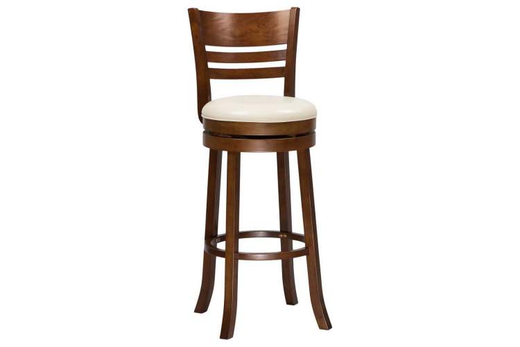 Стул барный DOBRIN WILLIAM BAR, шоколад, кремовый