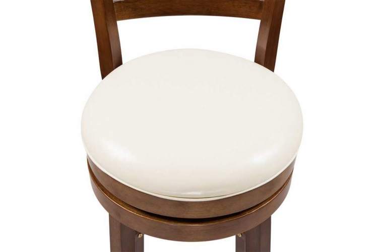 Стул барный DOBRIN WILLIAM BAR, шоколад, кремовый-4