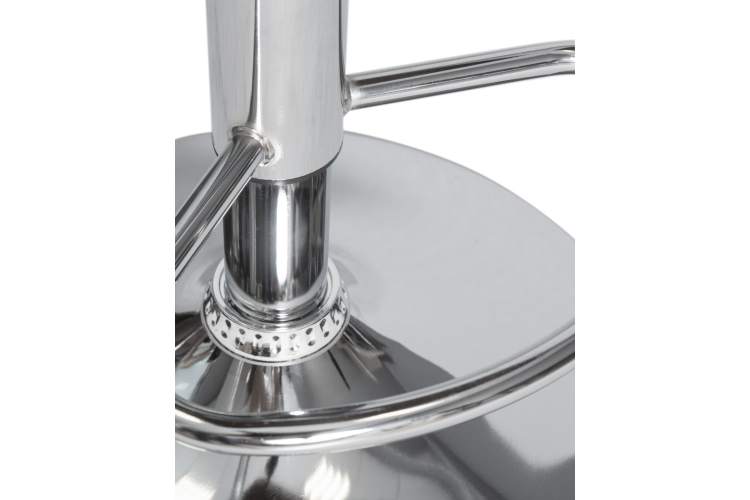 Набор 2 шт Стул барный DOBRIN OSTIN, цвет белый PU ABA 008-9