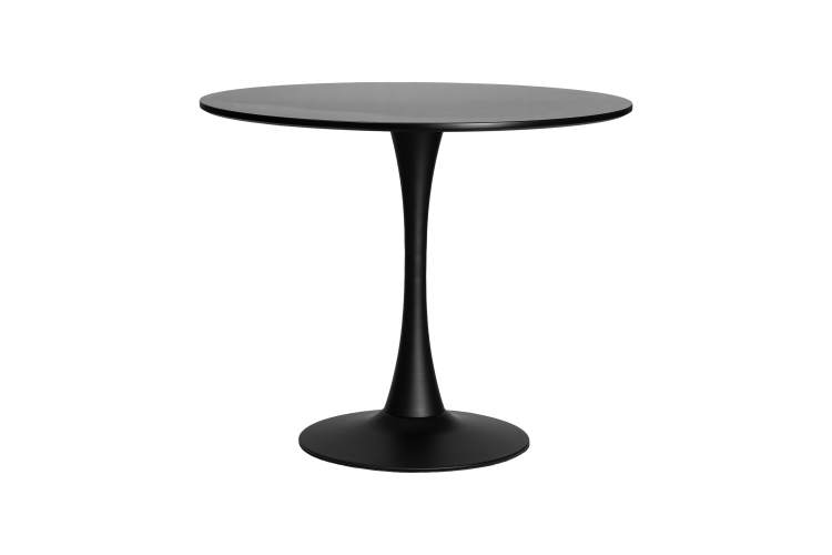 Стол обеденный MIA, черная столешница, черное основание