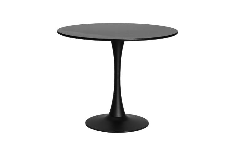 Стол обеденный MIA, черная столешница, черное основание-1