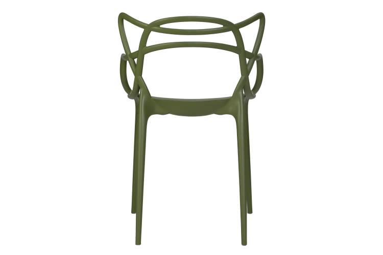 Набор 4 шт Стул обеденный DOBRIN MASTERS, зеленый хаки (G-17)-4