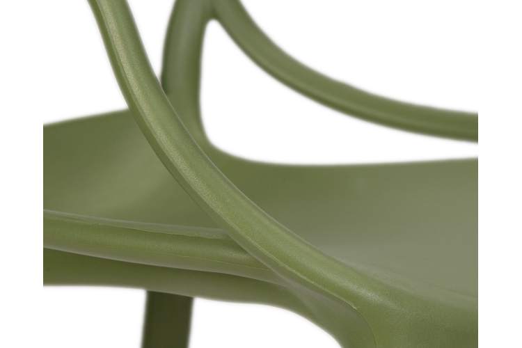 Набор 4 шт Стул обеденный DOBRIN MASTERS, зеленый хаки (G-17)-7