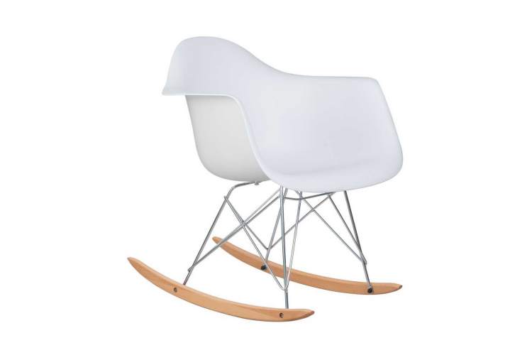 Кресло-качалка DOBRIN DAW ROCK, цвет белый-1