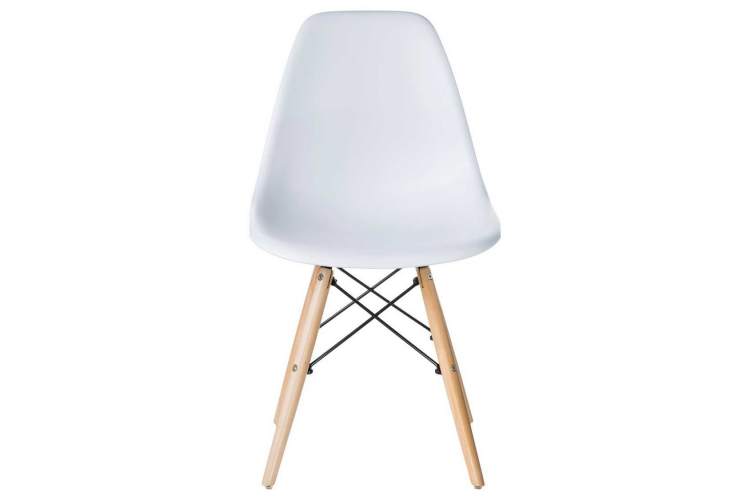 Стул обеденный LMZL-PP623, ножки светлый бук, цвет сиденья белый-5