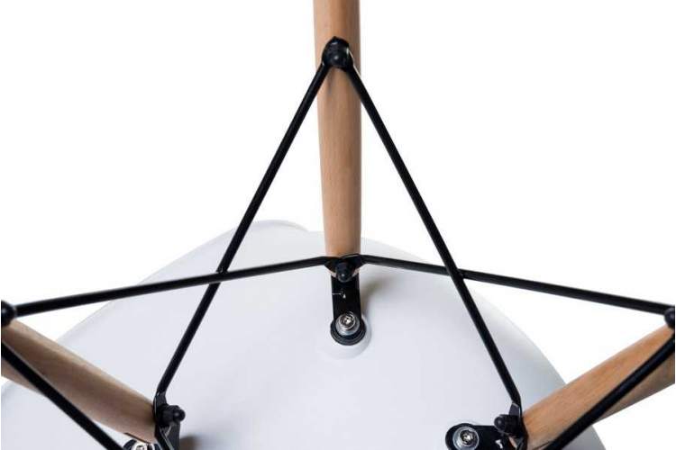 Стул обеденный LMZL-PP623, ножки светлый бук, цвет сиденья белый-6