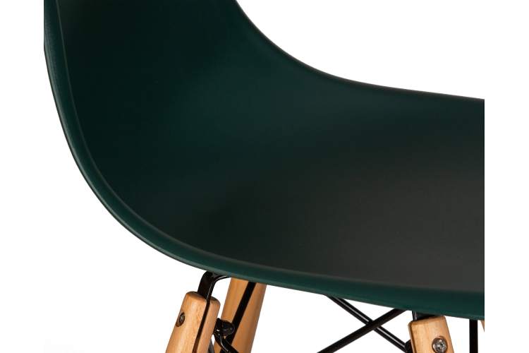 Набор 2 шт Стул барный DOBRIN DSW BAR, ножки светлый бук, цвет тёмно-зеленый (G-13)-8