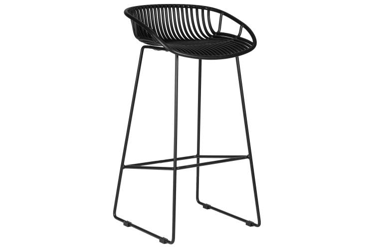 Набор 4 шт Стул барный DOBRIN FRANK, черный-1