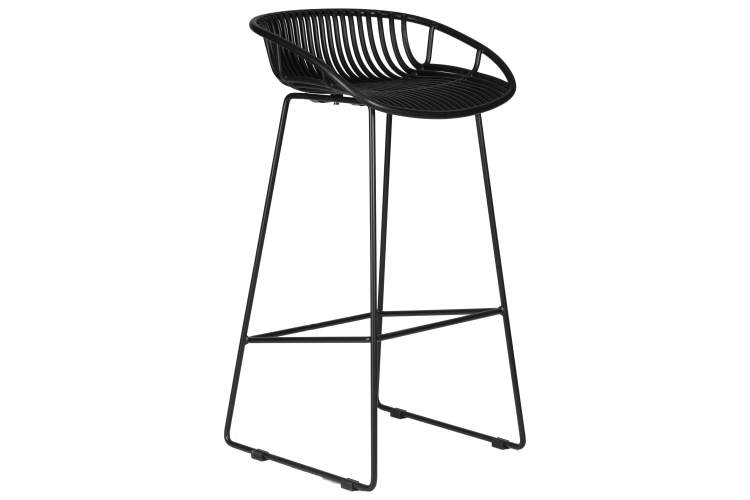 Набор 4 шт Стул барный DOBRIN FRANK, черный-2