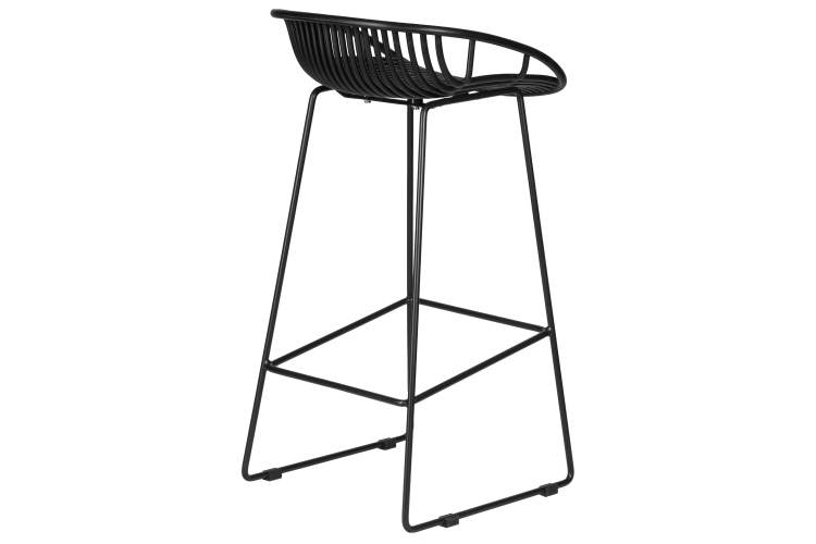 Набор 4 шт Стул барный DOBRIN FRANK, черный-4