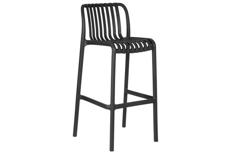 Стул барный DOBRIN CHLOE BAR, темно-серый (GR-04)