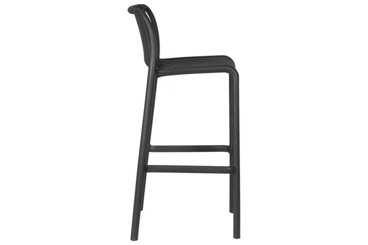 Стул барный DOBRIN CHLOE BAR, темно-серый (GR-04)-2