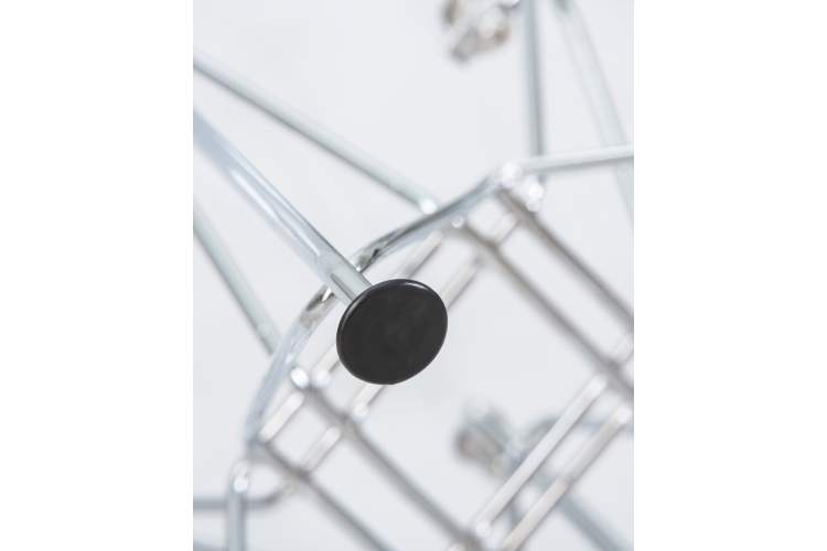 Набор 4 шт Стул обеденный DOBRIN DSR CASPER, ножки хром, цвет прозрачный-9