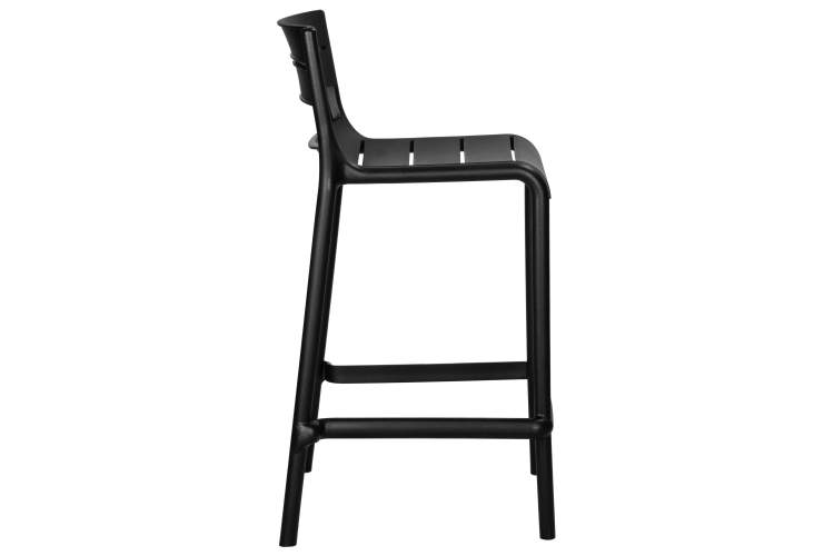Набор 4 шт Стул полубарный DOBRIN NESSA, черный (B-03)-3