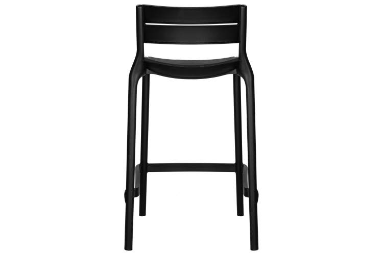 Набор 4 шт Стул полубарный DOBRIN NESSA, черный (B-03)-5