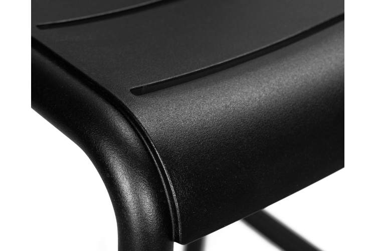 Набор 4 шт Стул полубарный DOBRIN NESSA, черный (B-03)-7