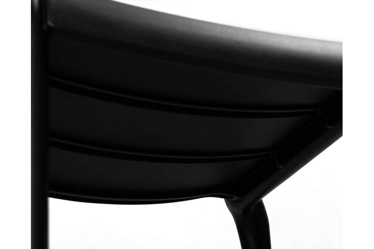 Набор 4 шт Стул полубарный DOBRIN NESSA, черный (B-03)-9