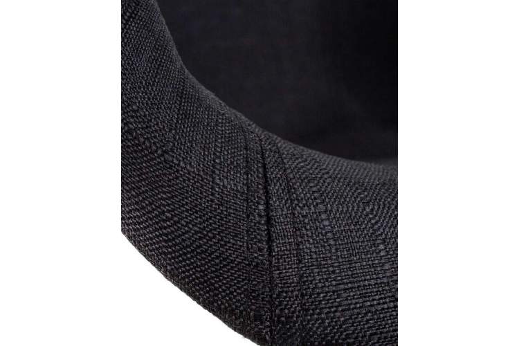 Стул обеденный DOBRIN DAW ROSS, ножки светлый бук, сиденье 012 белый пластик, чёрная ткань-7