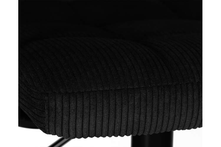 Набор 2 шт Стул барный DOBRIN KRUGER ARM BLACK, черный вельвет (LAR-E2041-52)-7