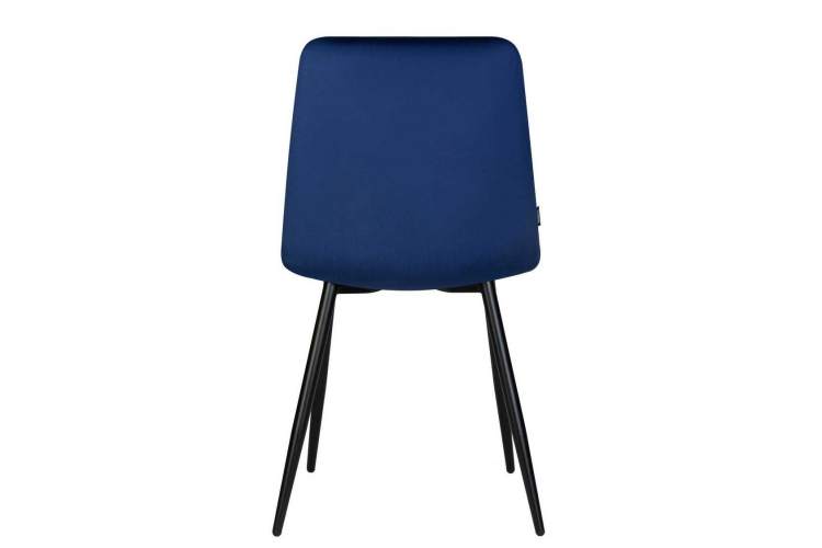 Стул обеденный DOBRIN CHILLY, Темно-синий Holland 60, основание черное-4