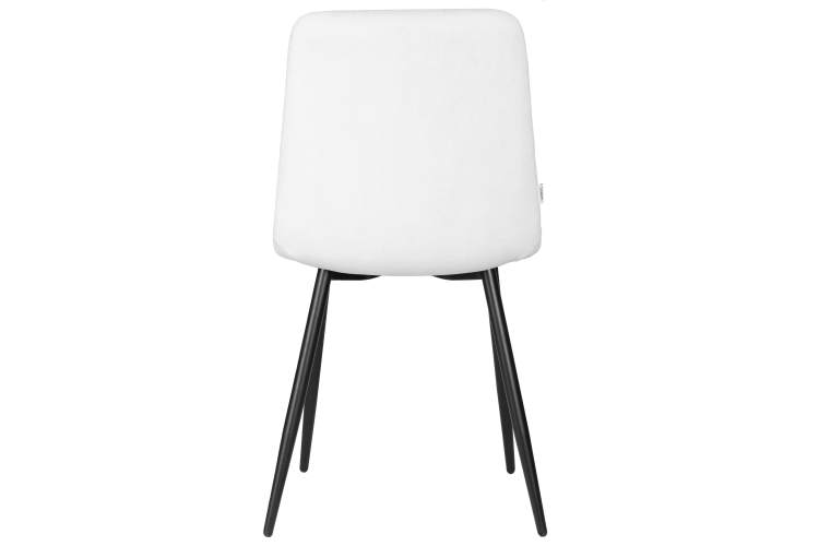 Набор 4 шт Стул обеденный DOBRIN CHILLY ROMBO, Светло-серый Simple 29, основание черный-5