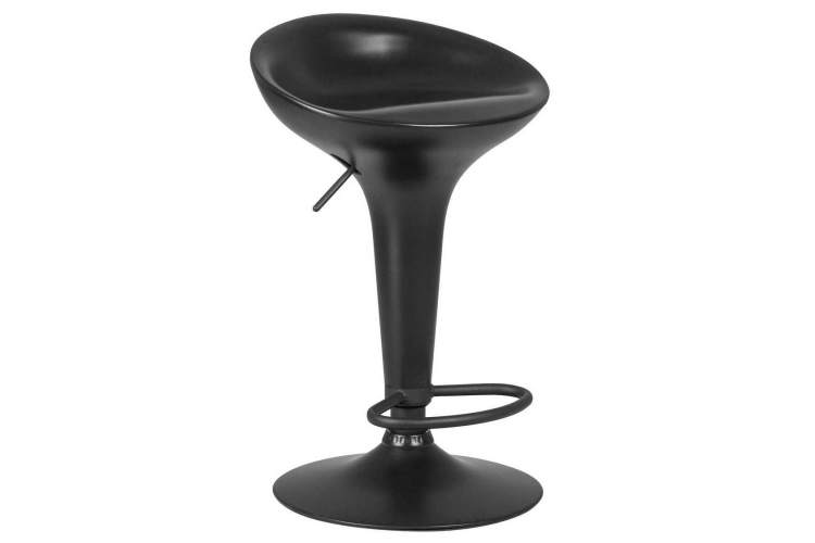 Стул барный DOBRIN BOMBA BLACK, чёрный
