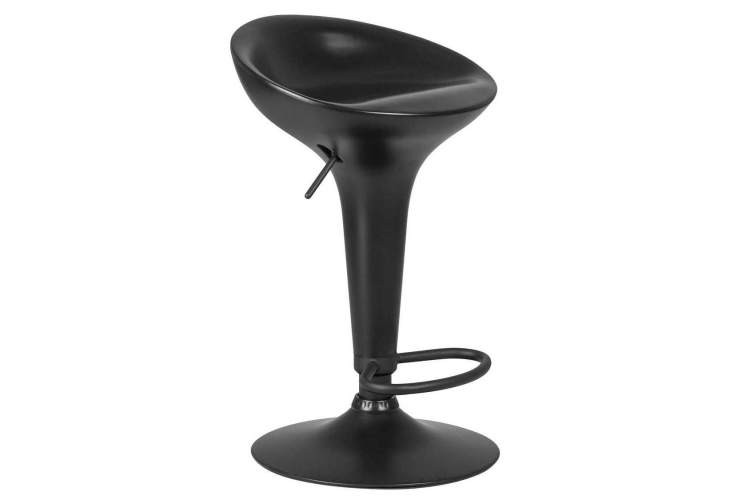 Стул барный DOBRIN BOMBA BLACK, чёрный-1
