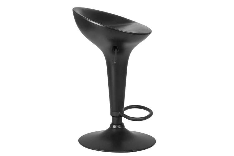 Стул барный DOBRIN BOMBA BLACK, чёрный-2