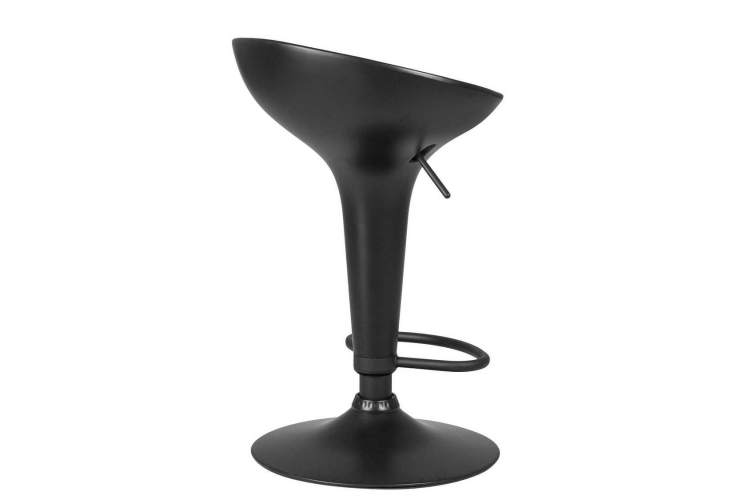 Стул барный DOBRIN BOMBA BLACK, чёрный-3