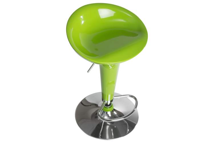 Набор 2 шт Стул барный DOBRIN BOMBA, салатовый-7