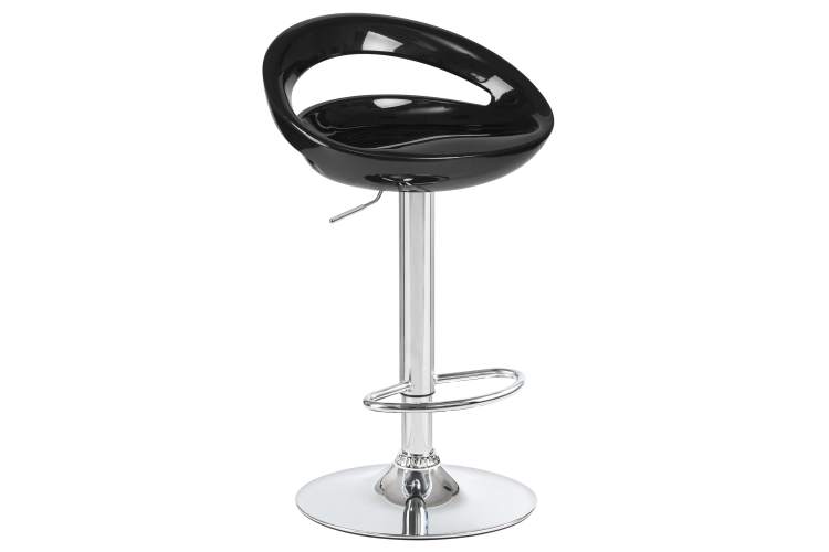 Набор 2 шт Стул барный DOBRIN DISCO, чёрный-1