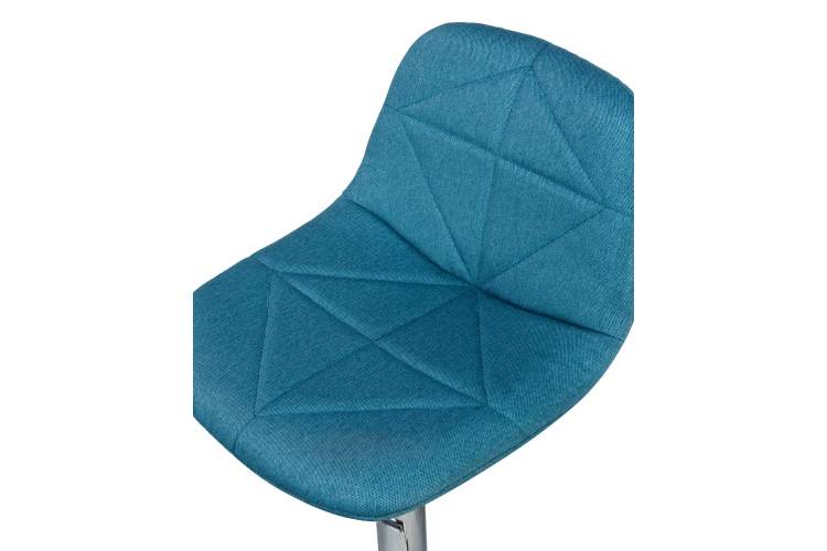 Набор 2 шт Стул барный DOBRIN DINA, синий-5