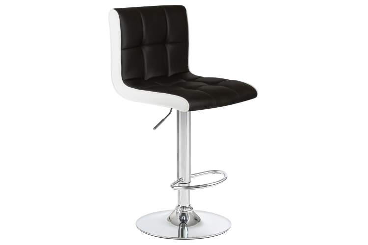 Набор 2 шт Стул барный DOBRIN CANDY, чёрно-белый-2