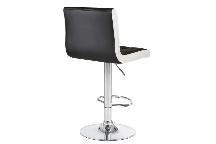 Набор 2 шт Стул барный DOBRIN CANDY, чёрно-белый-4