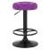 Набор 2 шт Табурет барный DOBRIN BRUNO BLACK, фиолет велюр (MJ9-58)