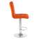 Набор 2 шт Стул барный DOBRIN KRUGER, оранжевый
