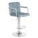 Набор 2 шт Стул барный DOBRIN KRUGER ARM, пудрово-голубой велюр (MJ9-74)