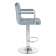 Набор 2 шт Стул барный DOBRIN KRUGER ARM, пудрово-голубой велюр (MJ9-74)