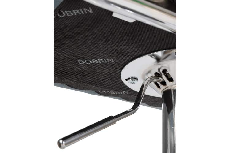 Набор 2 шт Стул барный DOBRIN KRUGER ARM, пудрово-голубой велюр (MJ9-74)-9