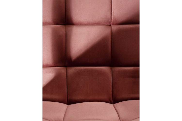 Стул барный DOBRIN KRUGER ARM, пудрово-розовый велюр (MJ9-32)-8