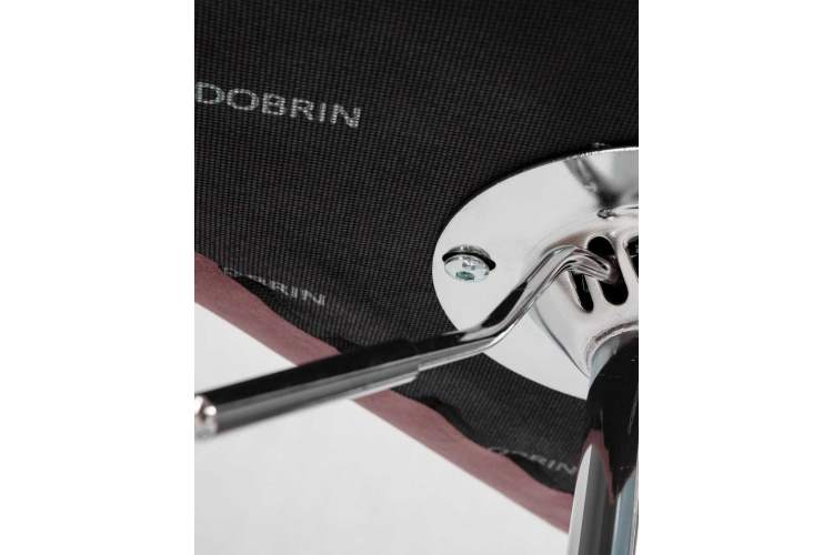 Стул барный DOBRIN KRUGER ARM, пудрово-розовый велюр (MJ9-32)-9