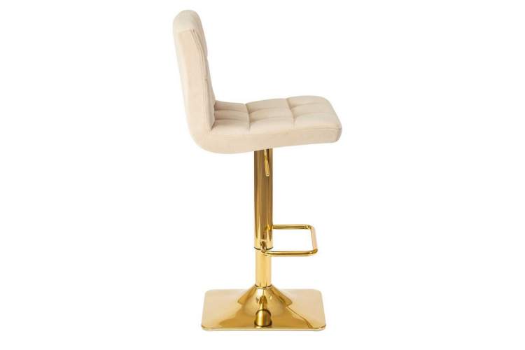 Стул барный DOBRIN GOLDIE, бежевый велюр (MJ9-10)-2
