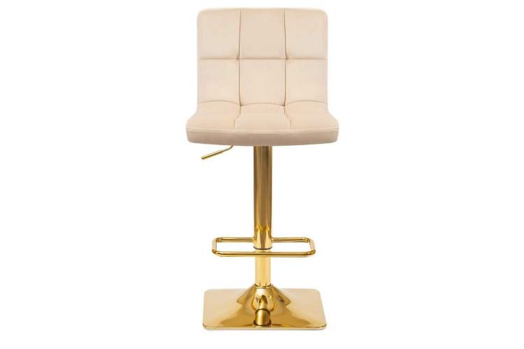 Стул барный DOBRIN GOLDIE, бежевый велюр (MJ9-10)-5