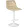 Набор 2 шт Стул барный DOBRIN TAILOR WHITE, бежевый велюр (MJ9-10)