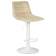 Набор 2 шт Стул барный DOBRIN TAILOR WHITE, бежевый велюр (MJ9-10)
