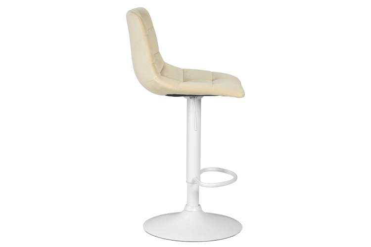 Набор 2 шт Стул барный DOBRIN TAILOR WHITE, бежевый велюр (MJ9-10)-3