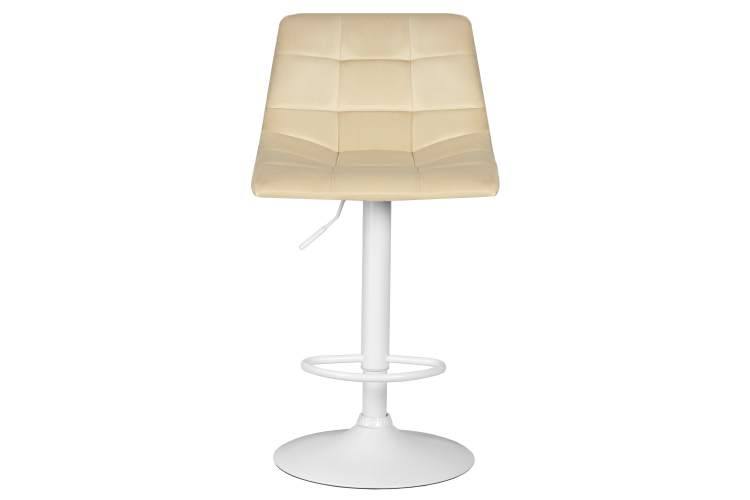 Набор 2 шт Стул барный DOBRIN TAILOR WHITE, бежевый велюр (MJ9-10)-6